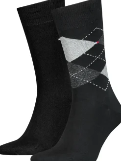 Tommy Hilfiger 2-pack Check -sukat