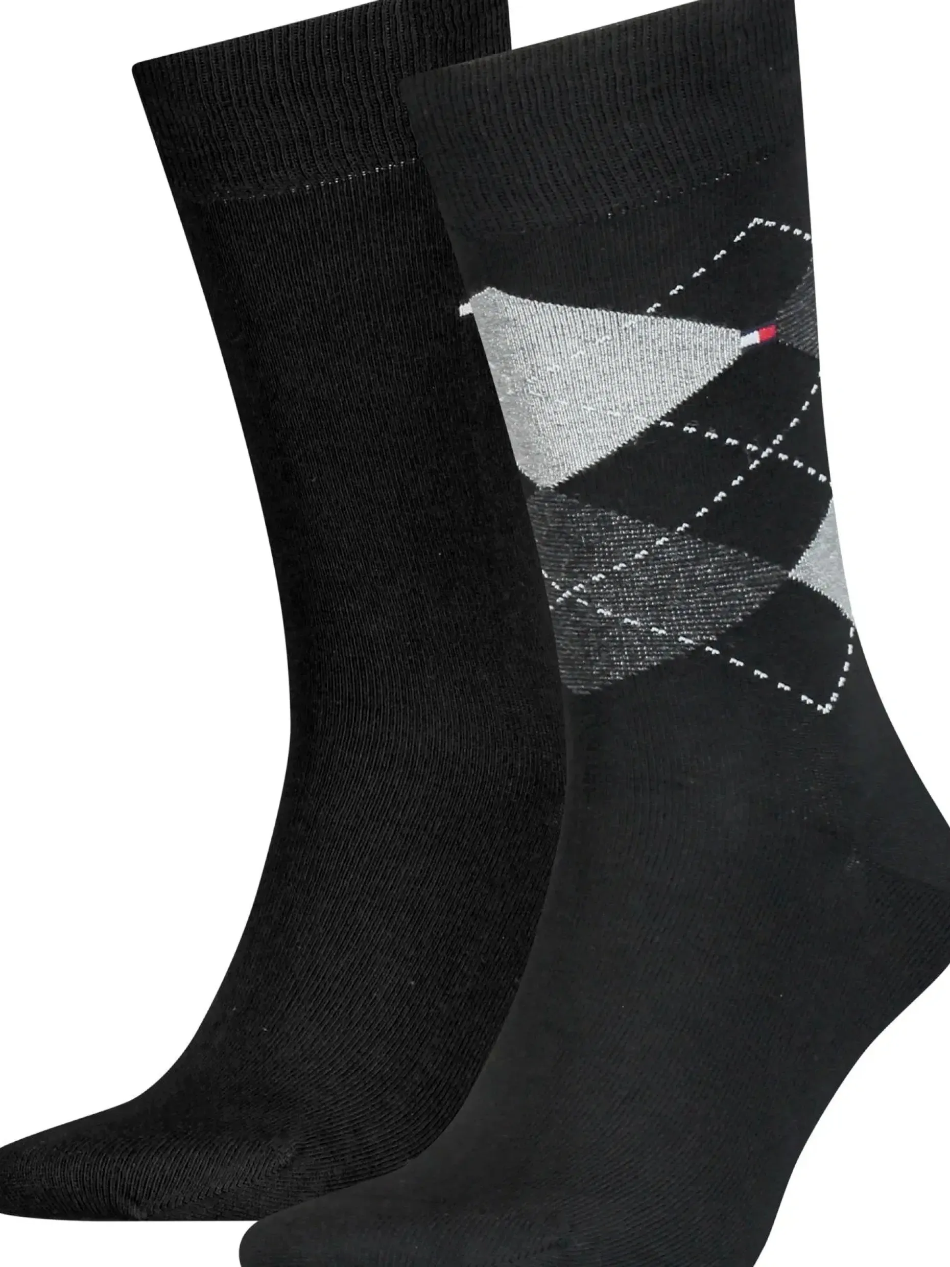 Tommy Hilfiger 2-pack Check -sukat