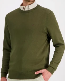 Tommy Hilfiger Pima org ctn cashmere crew neck neule