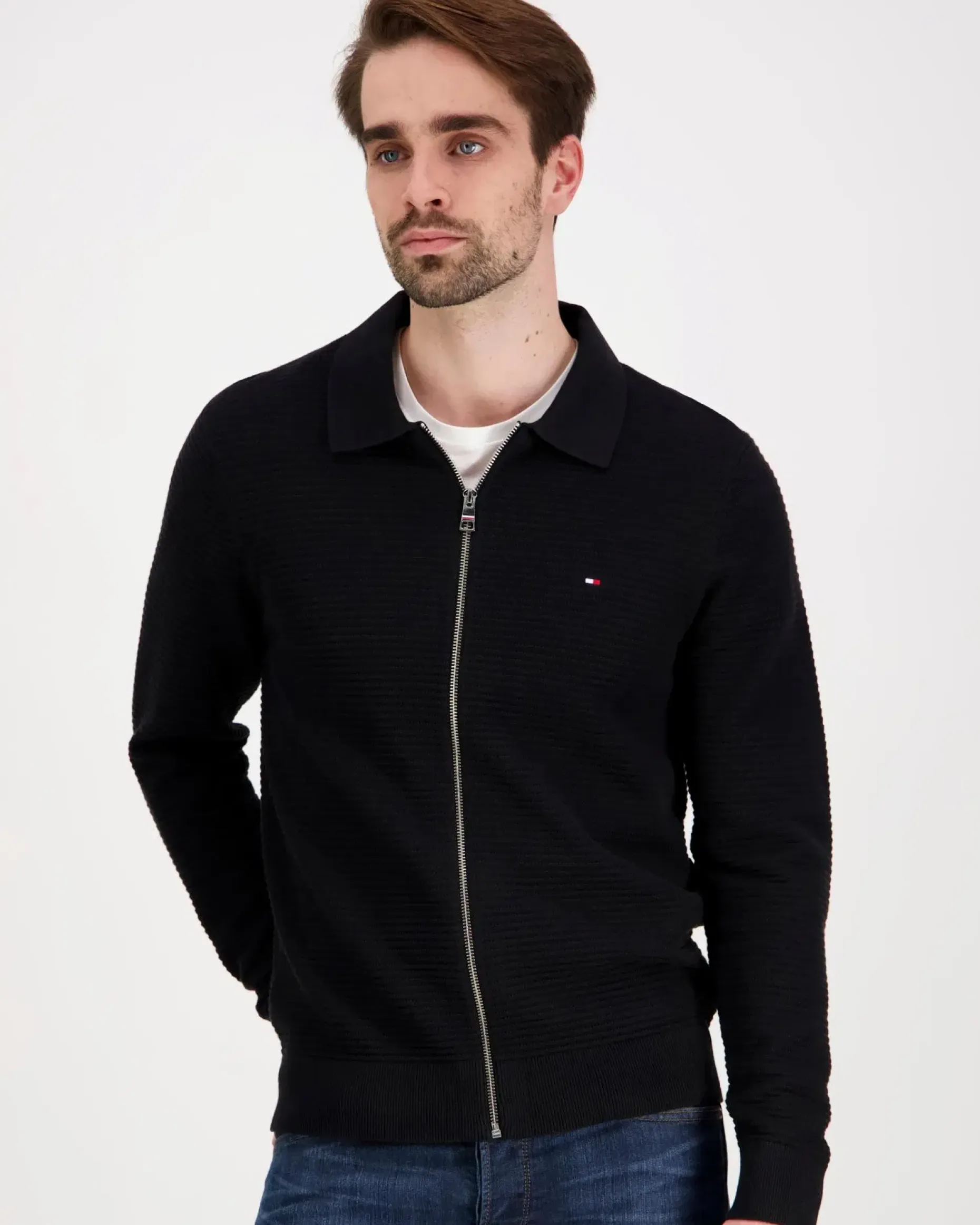 Tommy Hilfiger Seasonal structure zip thru