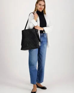 Tommy Hilfiger TH braided maxi hobo olkalaukku