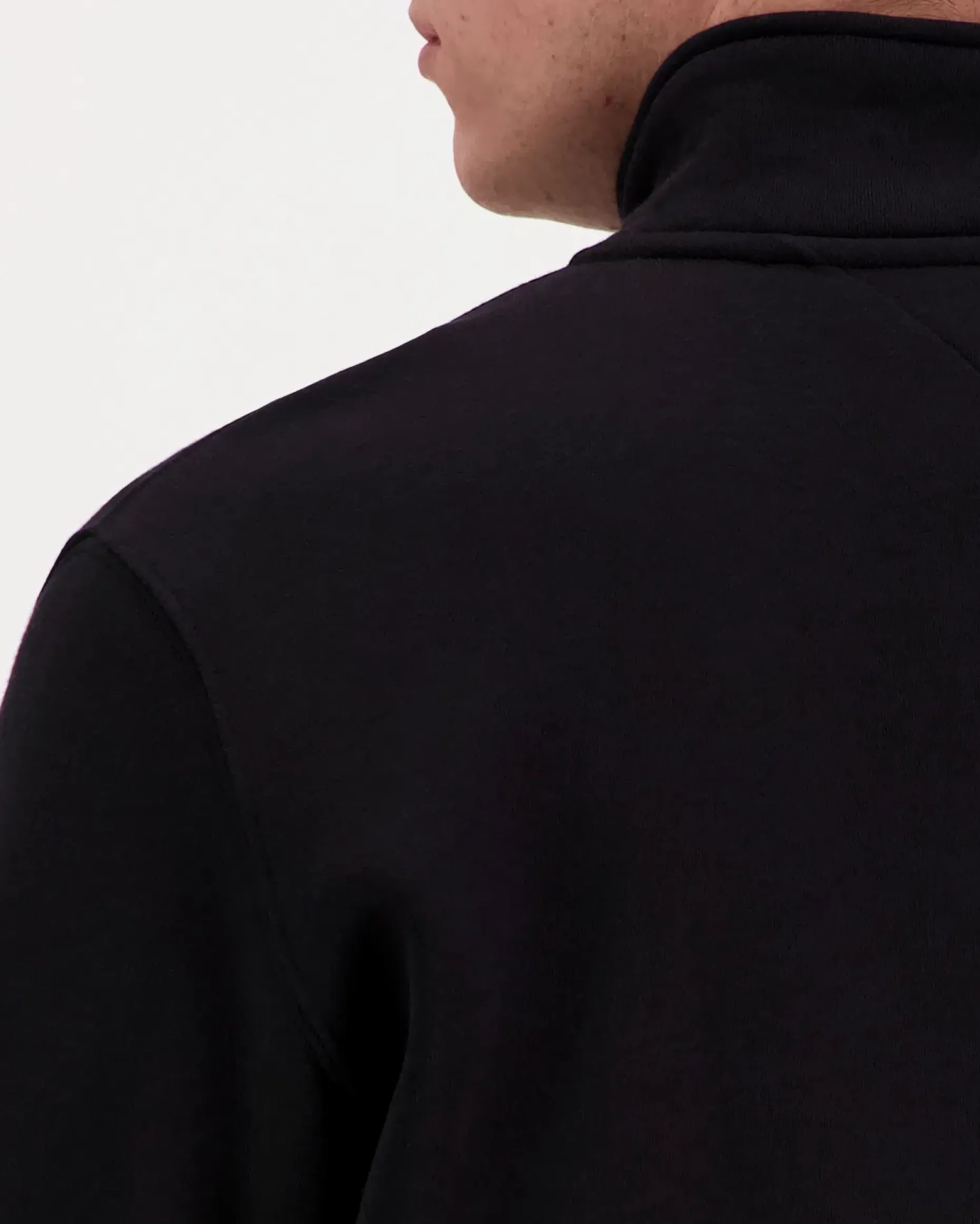 Tommy Jeans Tjm reg fleece 1/4zip mock neck