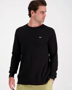 Tommy Jeans Tjm slim waffle ls pitkähihainen t-paita