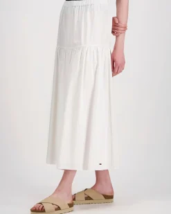 Tommy Jeans Tjw poplin tiered maxi hame
