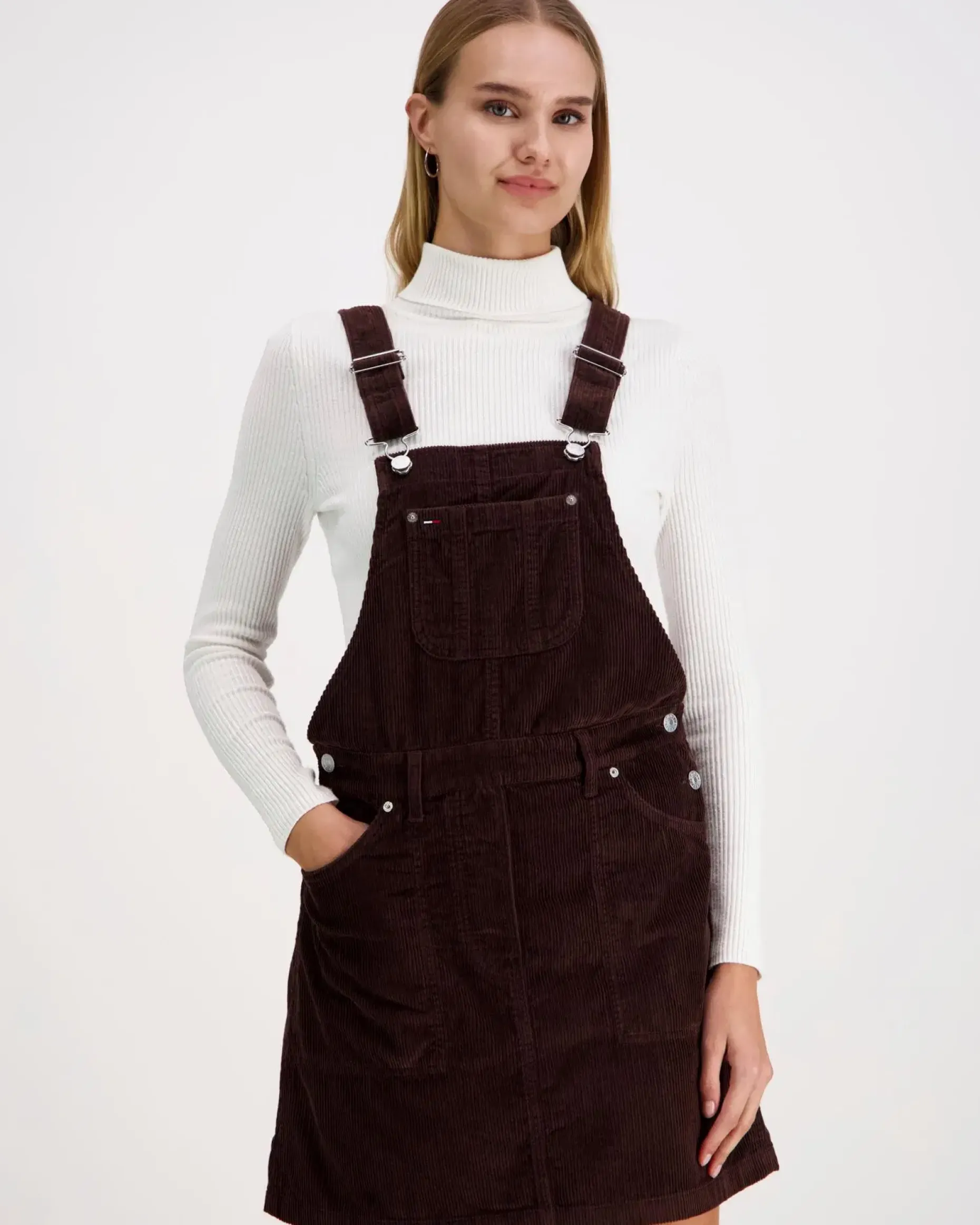 Tommy Jeans Tjw script cord haalarimekko