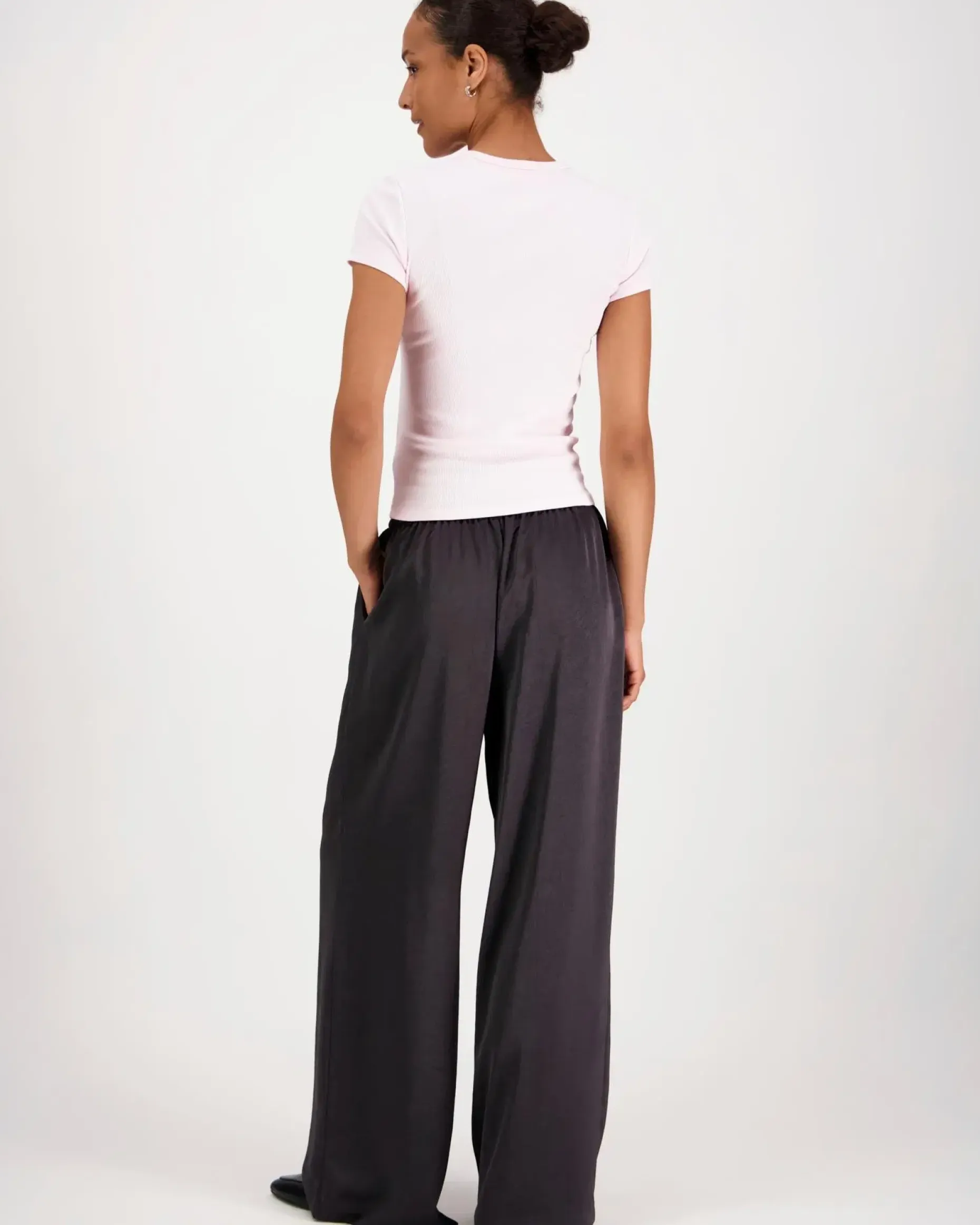 Tommy Jeans Tjw slim essential rib t-paita