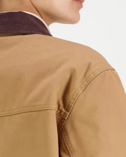 Tommy Jeans Tjw twill cord collar takki