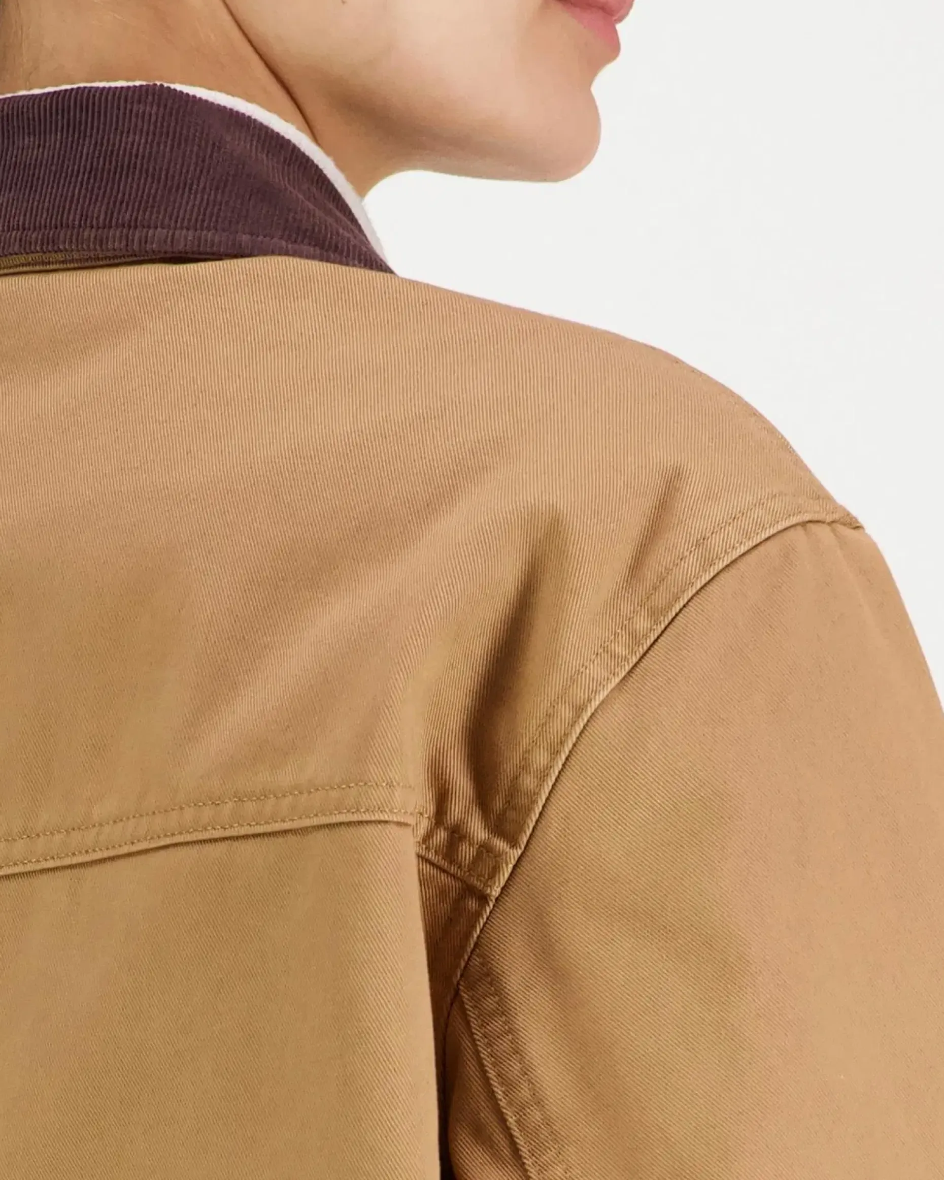 Tommy Jeans Tjw twill cord collar takki