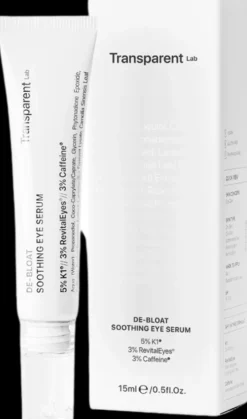 Transparent Lab De-bloat soothing eye serum silmänympärysseerumi 15 ml