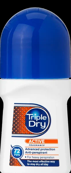 Triple Dry ACTIVE Men roll-on antiperspirantti 72h 50 ml