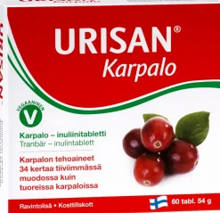 Urisan Karpalo karpalo-inuliinitabletti 60 tabl