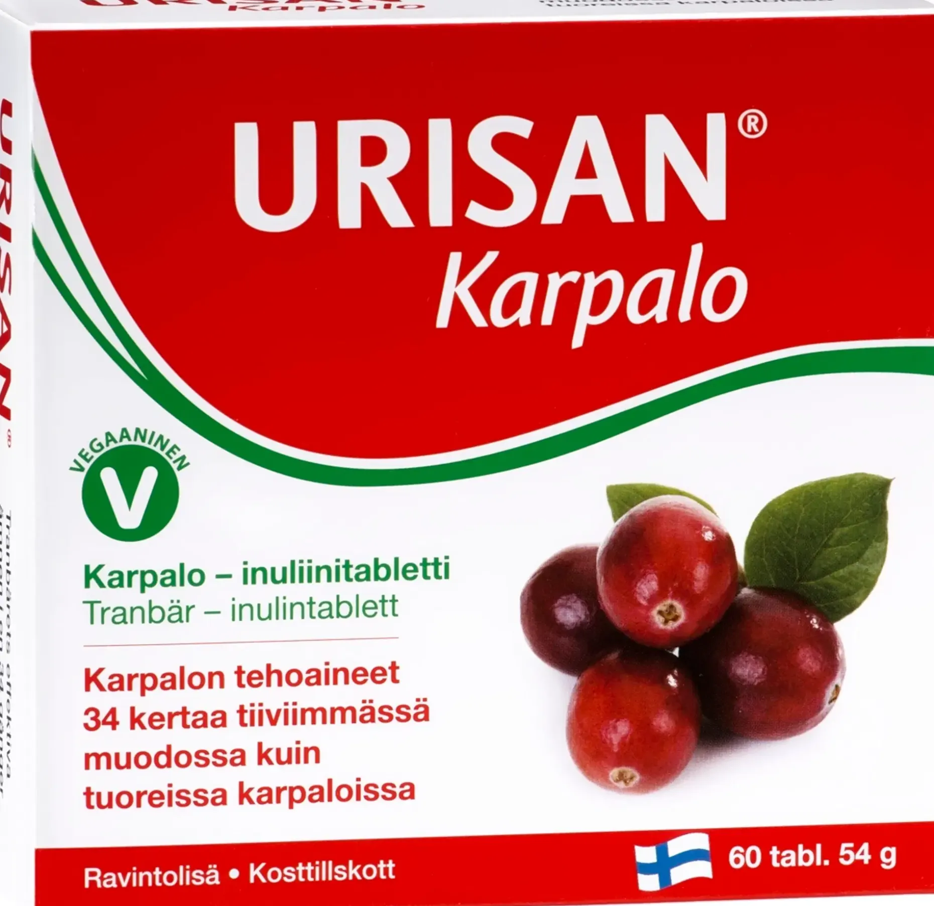 Urisan Karpalo karpalo-inuliinitabletti 60 tabl