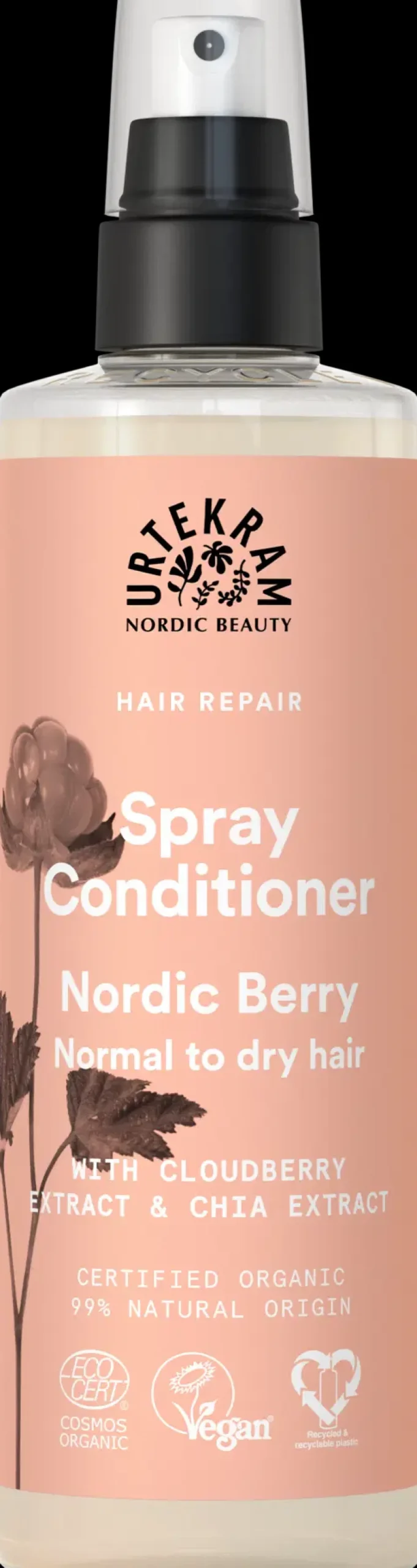 URTEKRAM Spray Hoitoaine Nordic Berry 250ml
