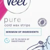 Veet Pure kylmävahaliuskat bikini ja kainalo Herkkä iho 16kpl