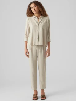 Vero Moda VMJesmilo pellavasekoitteiset housut