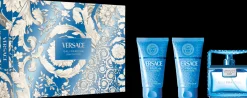 Versace Eau Fraîche lahjapakkaus EdT 50 ml + kylpy- ja suihkugeeli 50 ml + partabalsami 50 ml