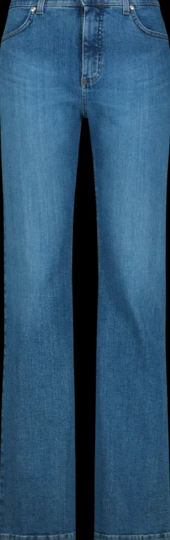 Very Nice CARAMEL FLARE 2233 siniset Curvy fit -farkut
