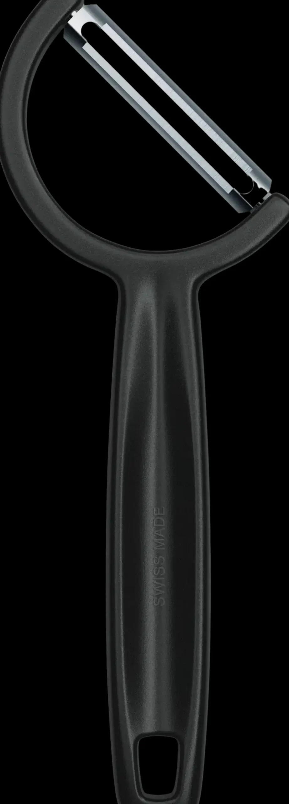 Victorinox kuorija Rho suorateräinen musta