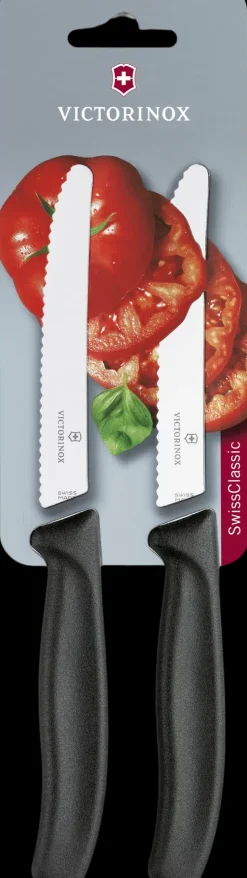 Victorinox tomaattiveitsisetti 11 cm 2 kpl musta