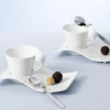 Villeroy & Boch New Wave lautanen 22 cm, valkoinen