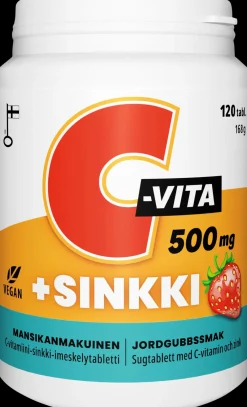Vitabalans C-VITA + sinkki 120 tabl. /imeskelytabletti