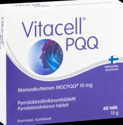 Vitacell PQQ pyrrolokinoliinikinonitabletti 60 tabl
