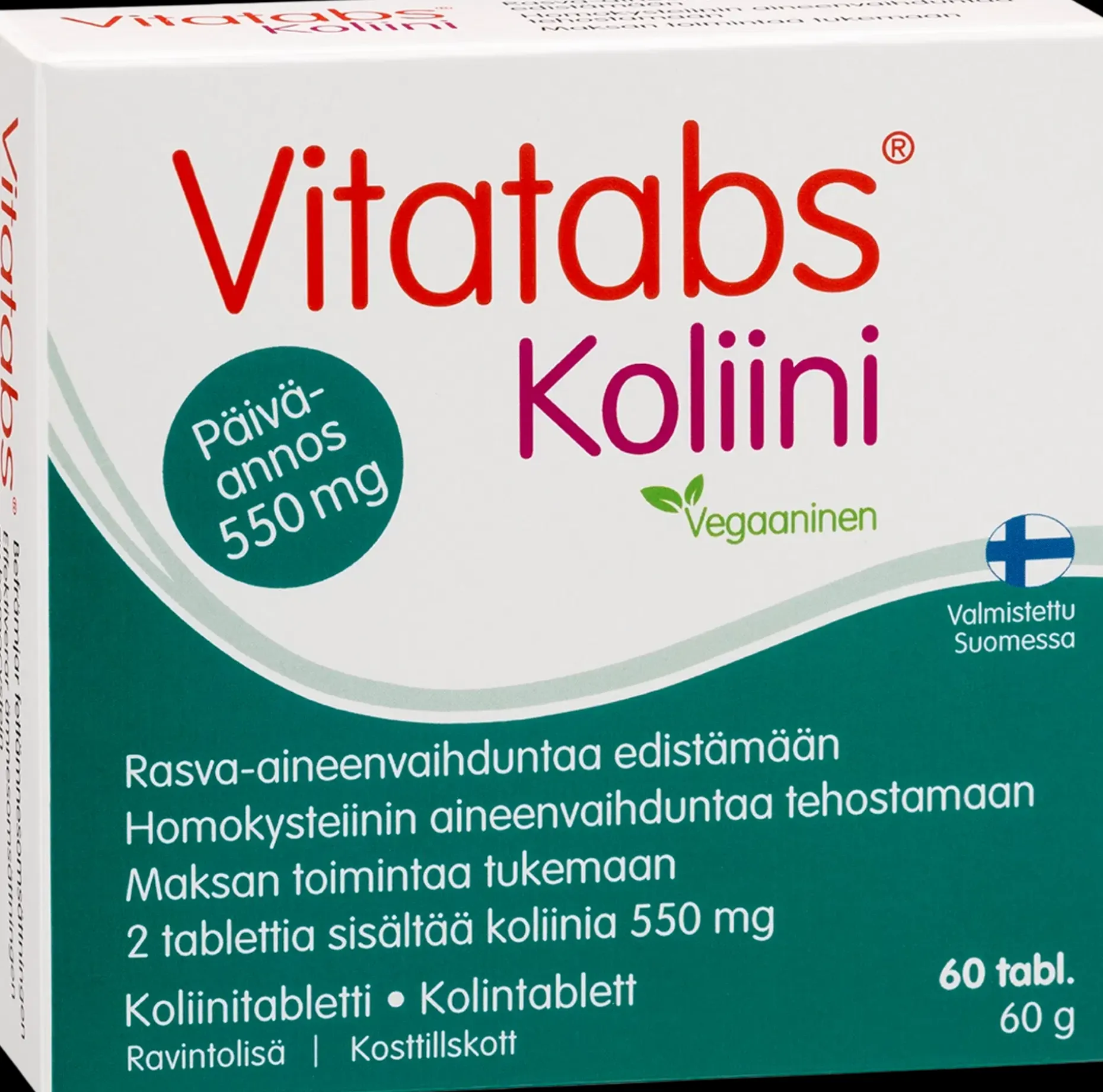 Vitatabs Koliini koliinitabletti 60 tabl