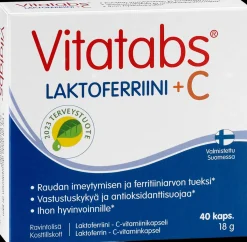 Vitatabs Laktoferriini + C Laktoferriinikapseli 40 kaps