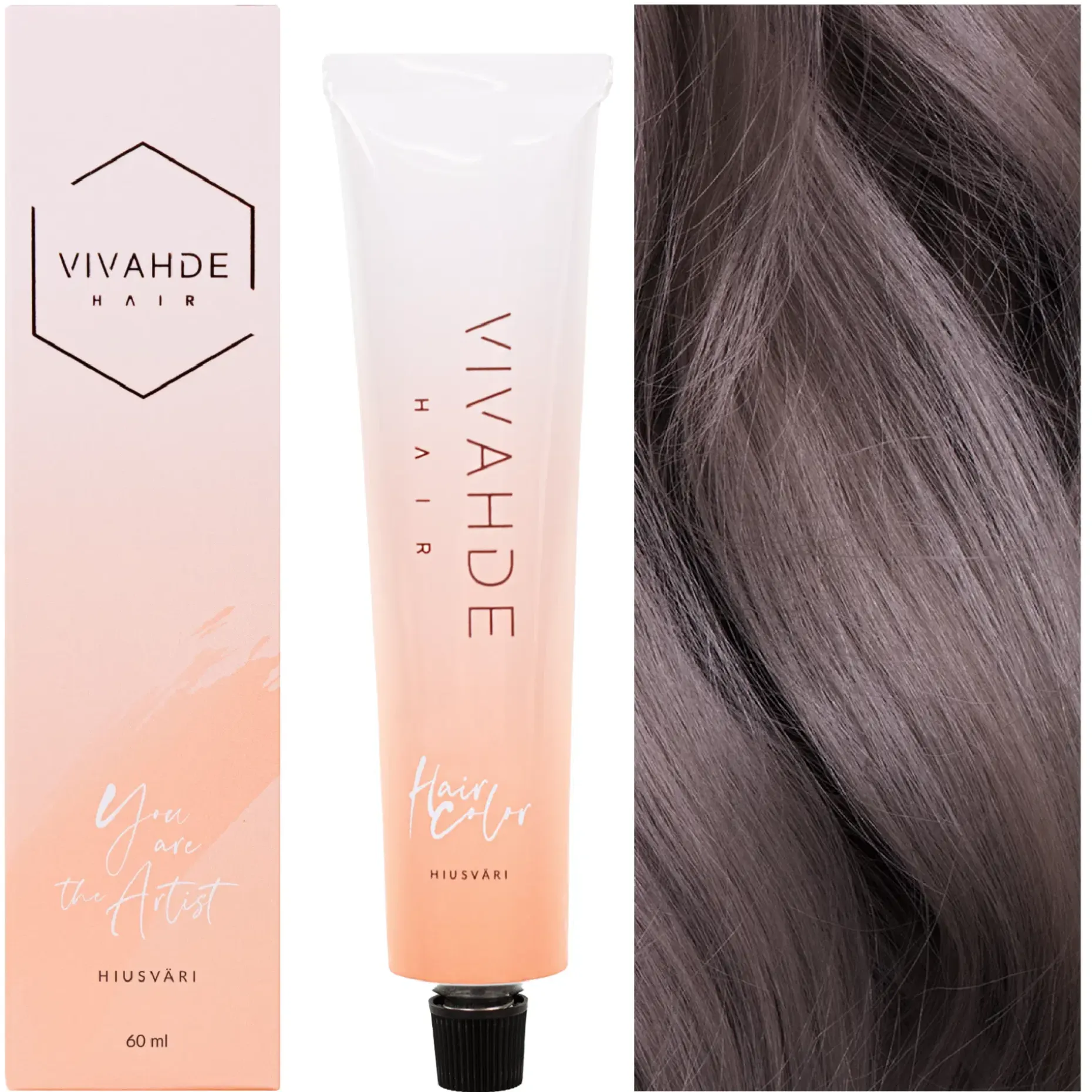 Vivahde Hair 8 NV Neutraali Violetti hiusväri 60 ml