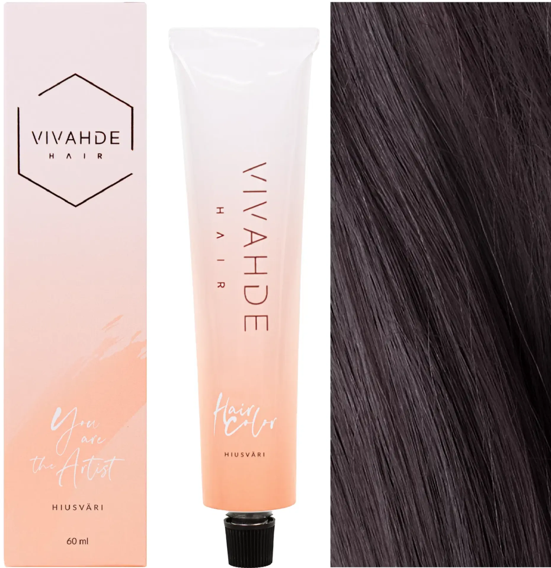 Vivahde hiusväri 7 AV Tuhka Violetti 60 ml