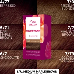 Wella Professionals Color Touch Brown Medium Maple Brown 6/71 kotiväri 130 ml