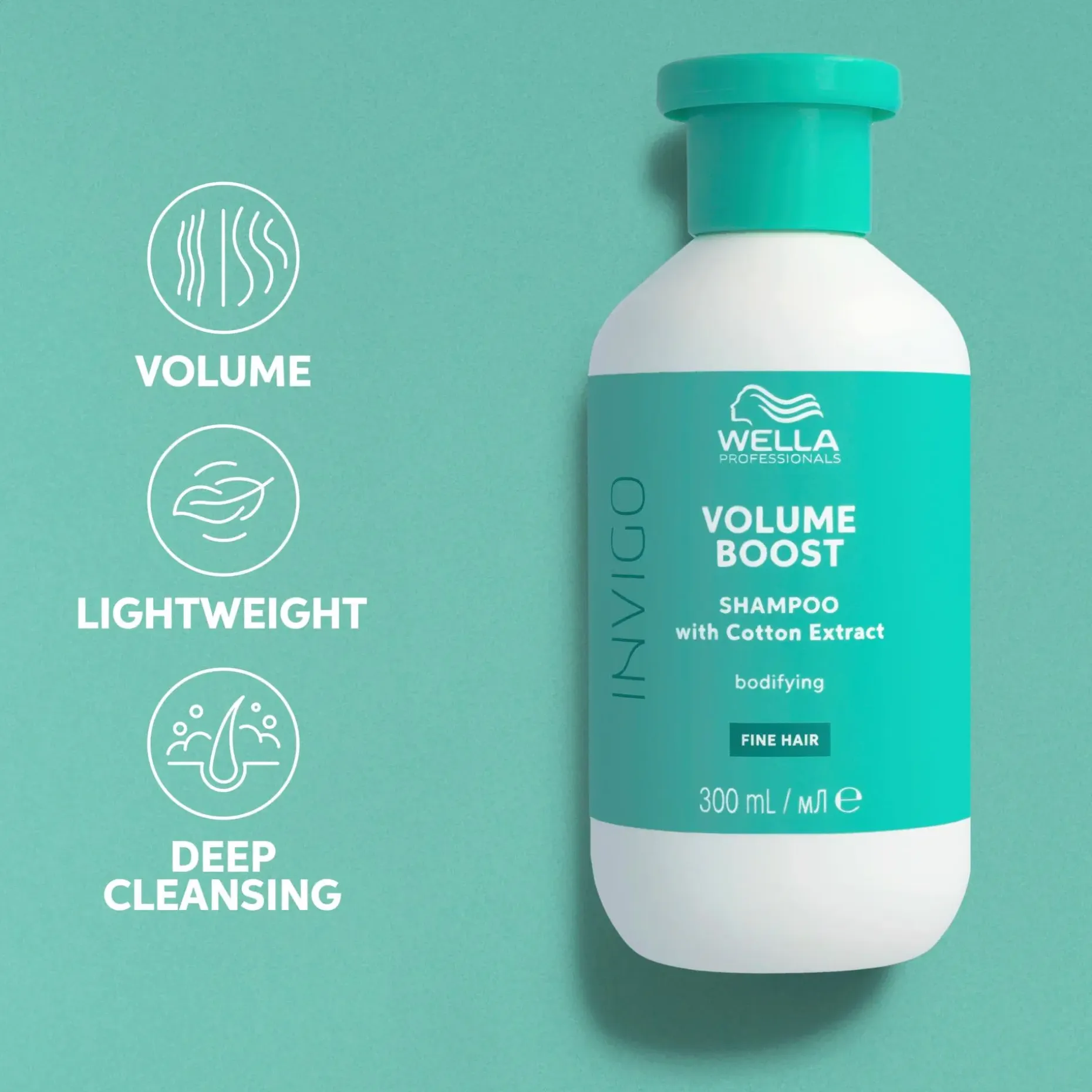 Wella Professionals Invigo Volume Boost Bodifying Shampoo 300 ml