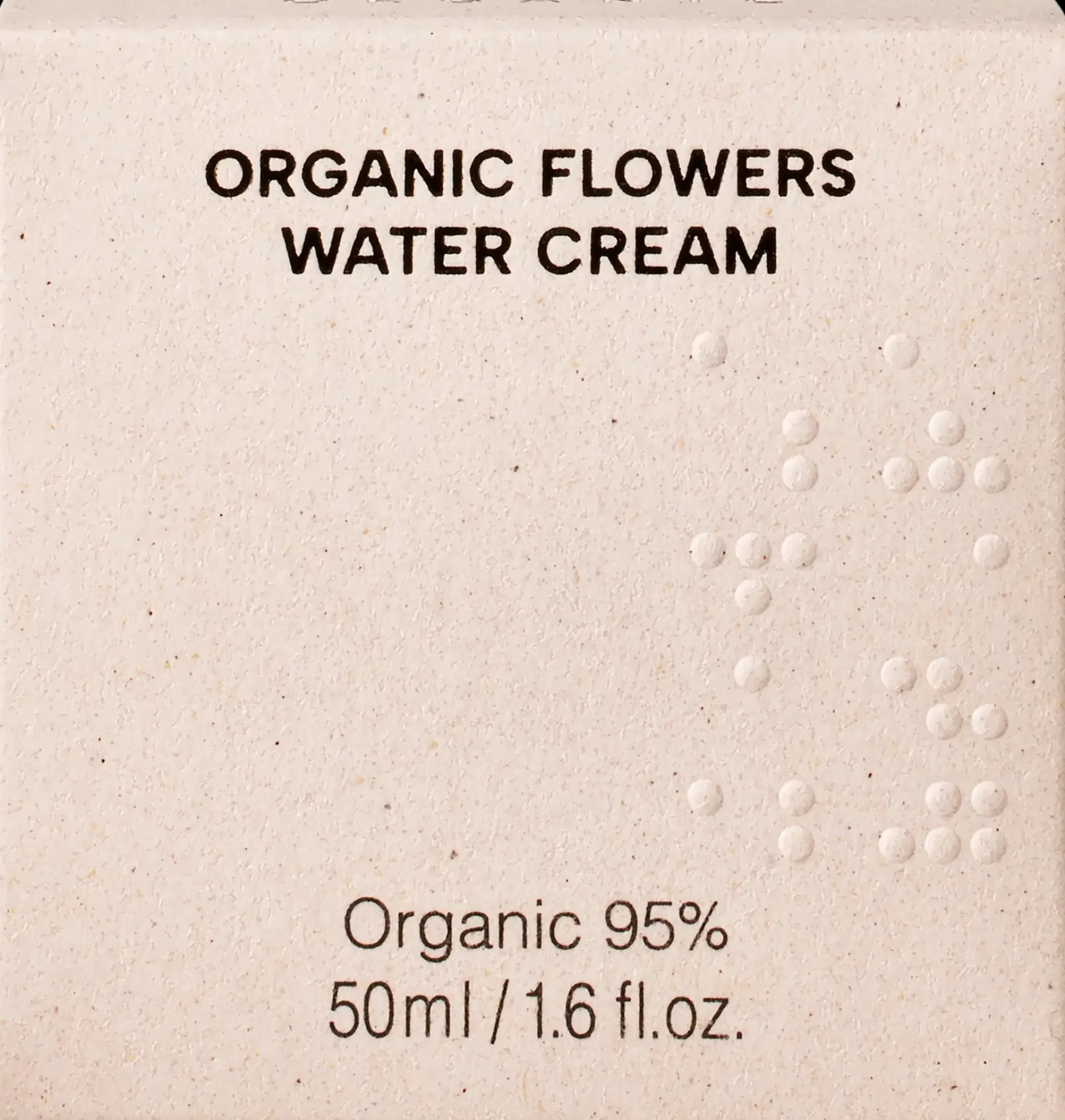 Whamisa Organic Flowers Water Cream -kasvovoide 50ml