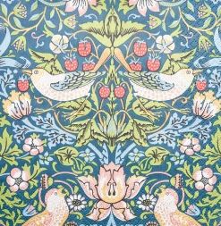 William Morris Strawberry Thief sininen lautasliina 20kpl/24cm