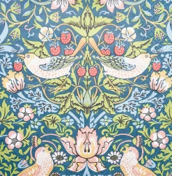 William Morris Strawberry Thief sininen lautasliina 20kpl/33cm