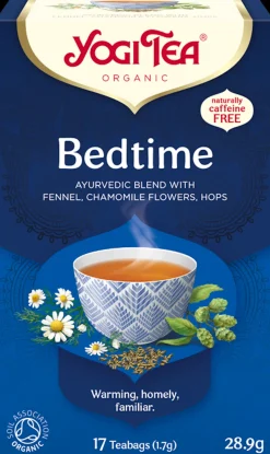 Yogi Tea Luomu Bedtime yrtti- ja maustetee Ayurvedinen 17x1,8g