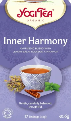 Yogi Tea Luomu Inner Harmony Yrtti-maustetee Ayurvedinen 17x1,8g