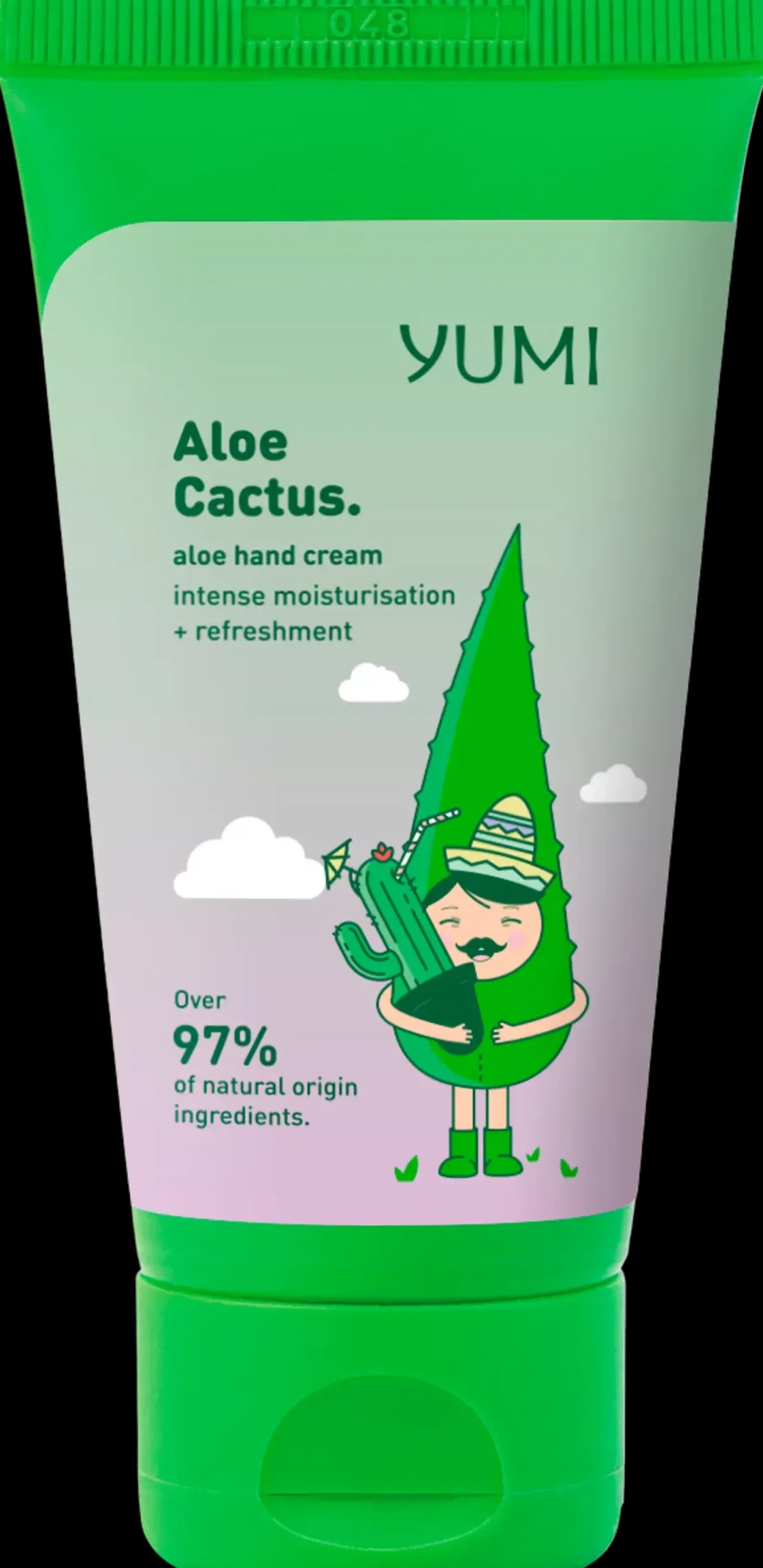 Yumi aloe vera käsivoide, aloe & kaktus 50 ml