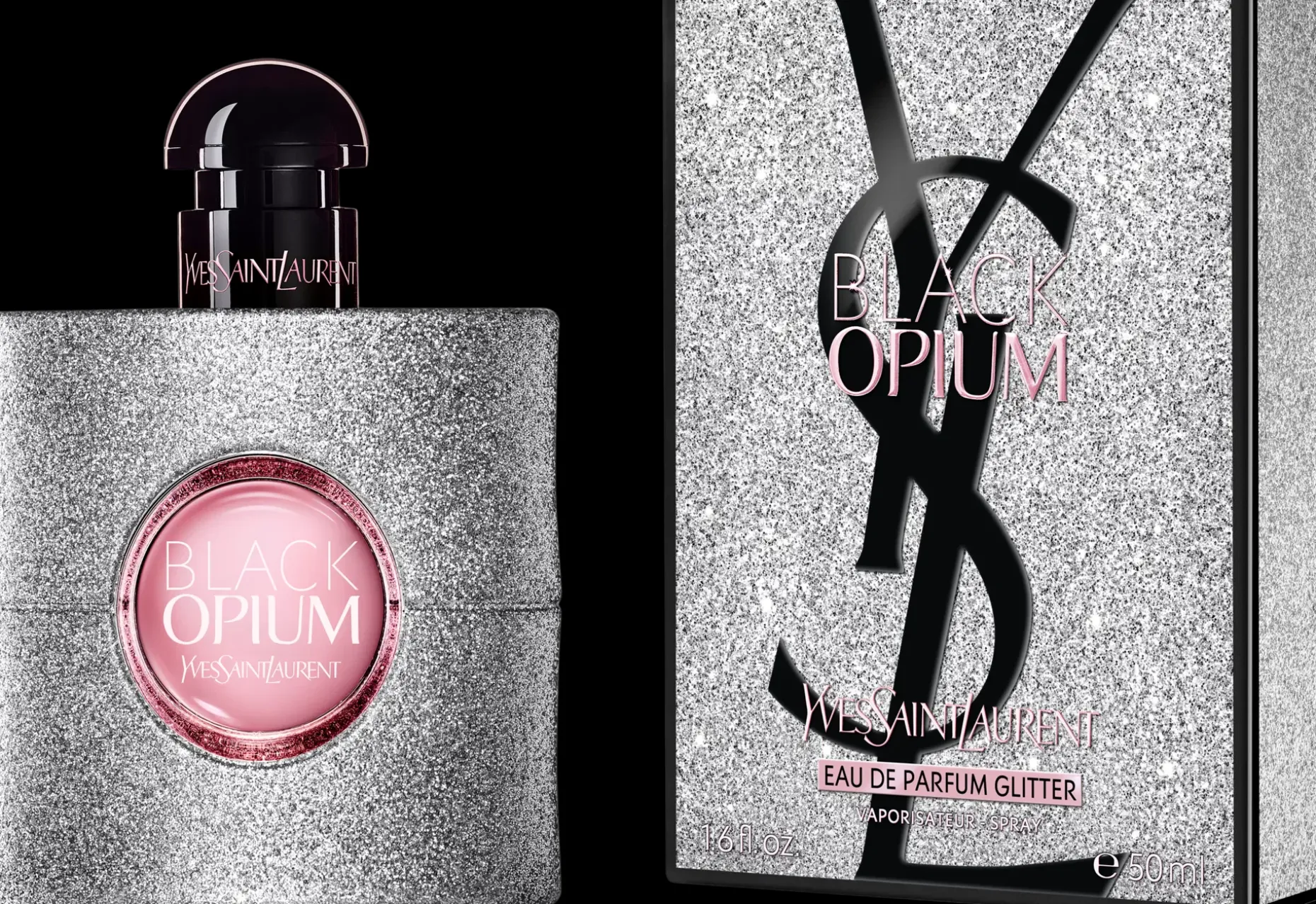 Yves Saint Laurent Black Opium Glitter EdP 50ml tuoksu